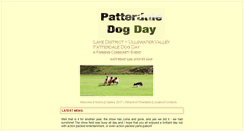 Desktop Screenshot of patterdaledogday.co.uk